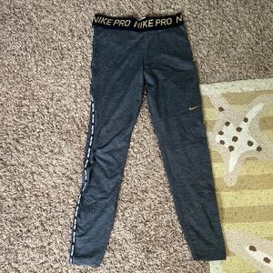 Nike Pro Gray Leggings